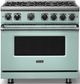 Viking® 7 Series 36" Splash Pro Style Liquid Propane Gas Range-0
