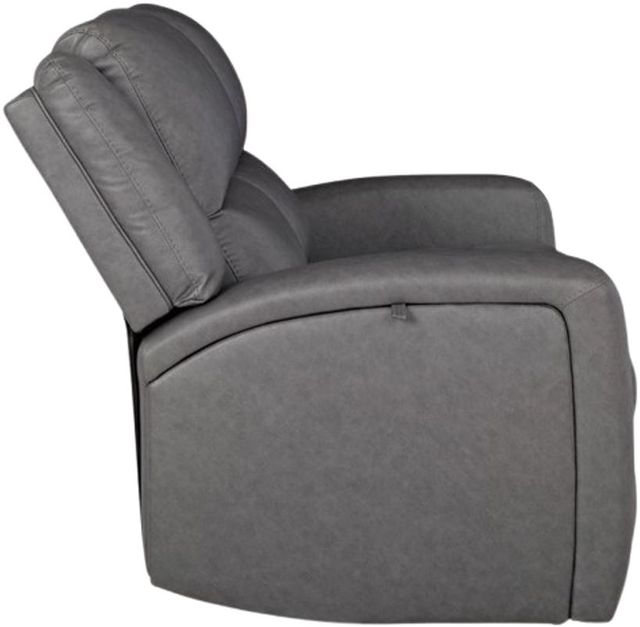 Benchcraft® Brixworth Slate Manual Reclining Loveseat-2
