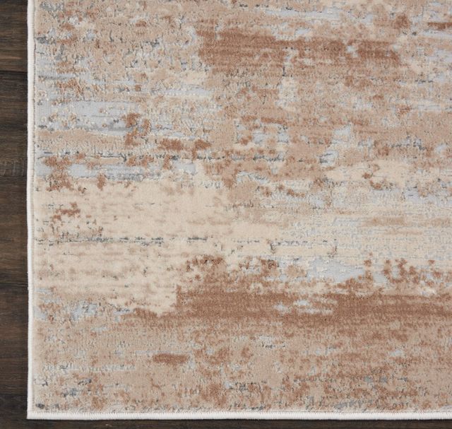 Nourison Home™ Rustic Textures Beige 5'x7' Area Rug-1