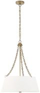 Uttermost® Andalucia Matte Brushed Gold/White 4-Light Pendant-3