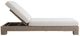 Bernhardt Trieste Bernhardt Exteriors Pampas/White Fabric/Wicker Outdoor Chaise-2