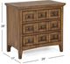 Magnussen Home® Bay Creek Toasted Nutmeg Drawer Nightstand-2