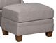 King Hickory Customizable Brandy Fabric Ottoman-0