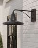 Currey & Company Mariner Matte Black Outdoor Wall Sconce-3
