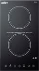 Summit® 12" Black Electric Cooktop-0