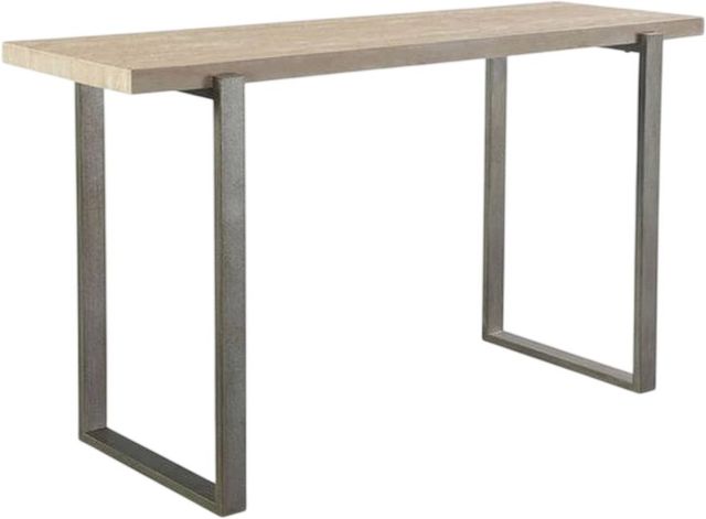 Modus Furniture Ariela Natural Console Table with Bronze Base-0