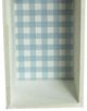 A & B Home Gingham Blue/White Short House-1
