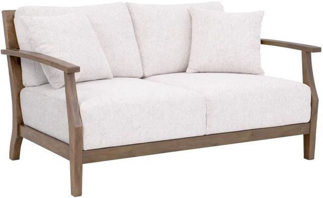 International Furniture Direct Forest Beige/Brown Loveseat-0