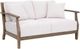 International Furniture Direct Forest Beige/Brown Loveseat-0