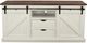 American Heartland Manufacturing Rustic Two-Tone Quaint TV Stand-4