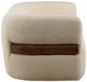 Dovetail Furniture Edrina Brown/Olana Cream Sofa-2
