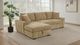Coaster® Pastrana 2-Piece Camel Left-Arm Facing Sleeper Sectional Sofa-1