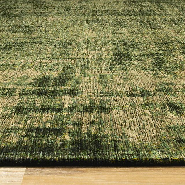 Kalora Interiors Cathedral Black/Green Tree Bark 5'x8' Area Rug-1