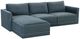 TOV Furniture Willow 4-Piece Blue Modular Sectional-0