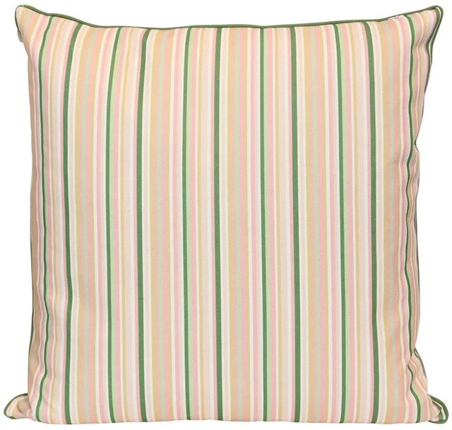 Stylecraft Tamara Day Yellow Stripe Designer Throw Pillow-0