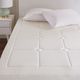 Olliix by Sleep Philosophy White King Deluxe 3" Quilted Memory Foam Mattress Topper-3