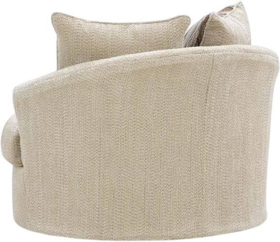 Signature Design by Ashley® Lofwood Oatmeal Swivel Accent Chair-3