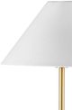 Bassett Mirror Rutland Brass Floor Lamp-1