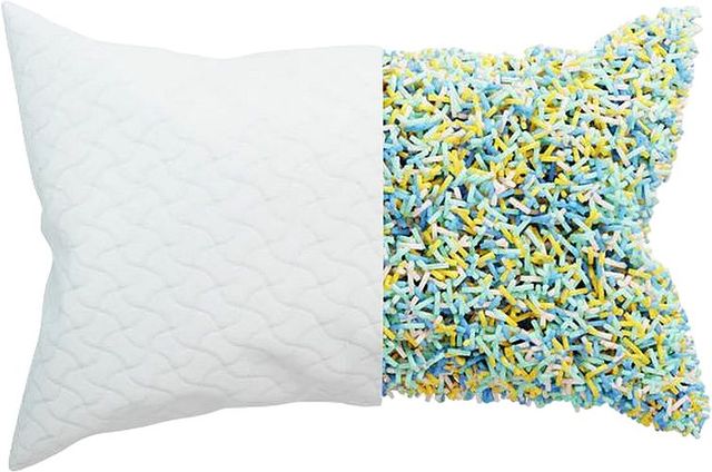 Blu Sleep Comfort Ghetti Memory Foam Queen Bed Pillow-2