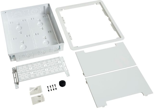 Sanus® 17" White TV Media In-Wall Box-1