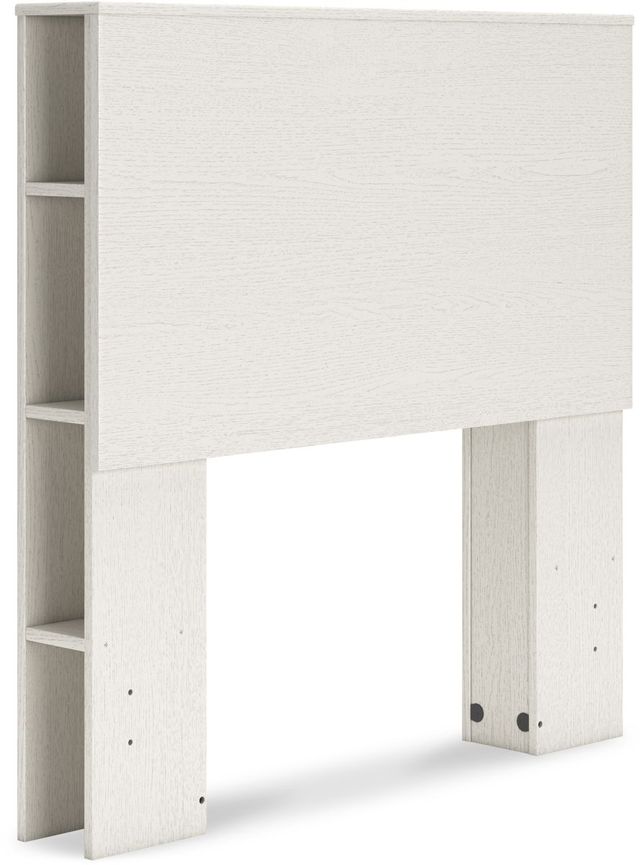 Signature Design by Ashley® Aprilyn 4-Piece White Twin Bookcase Headboard Set-1