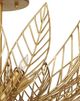 Currey & Company Gold Leaflace Semi-Flush Mount-3