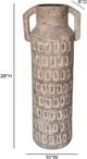 TOV Furniture Earthenware Diode Brown Flower Vase-2