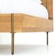 Magnolia Home by Joanna Gaines Kaylee Brown Queen Panel Bed-2