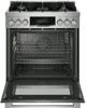 Bosch® 800 Series 30” Stainless Steel Pro Style Gas Range with Convection Bake-1
