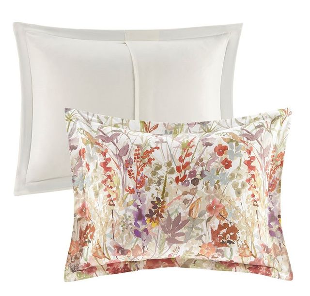 Olliix by Madison Park Mariana 7 Piece Multi California King Cotton Printed Comforter Set-1