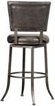 HH2 Home Caslan Charcoal/Gray Swivel Bar Stool-2