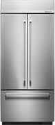 KitchenAid® 37 in. 20.8 Cu. Ft. Stainless Steel Built In Counter Depth French Door Refrigerator-0