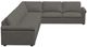 Palliser® Furniture Customizable Madison Roll Arm 3-Piece L-Shape Sectional-1