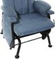 PEL International AGE 76 Series Blue Manual Recliner-1