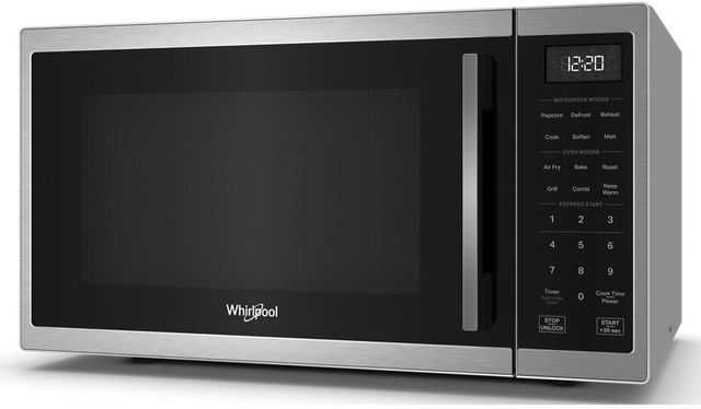 Whirlpool® 1.0 Cu. Ft. Stainless Steel All-In-One Multifunctional Countertop Microwave With Air Fry-2