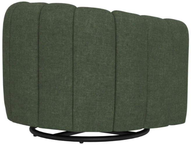 International Furniture Direct Viera Green Swivel Glider | Roby's