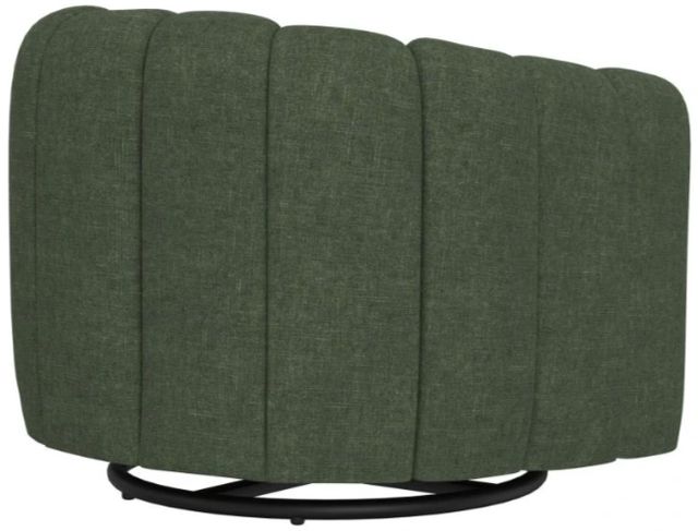 International Furniture Direct Viera Green Swivel Glider-3