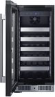 Summit® 15" Stainless Steel Built-In Wine Cooler-1