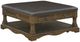 Homelegance® Rochester Dark Brown Cocktail Table with Brown Base-0