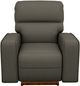 La-Z-Boy® Maddox Smoke Power Rocking Recliner with Headrest and Lumbar-1