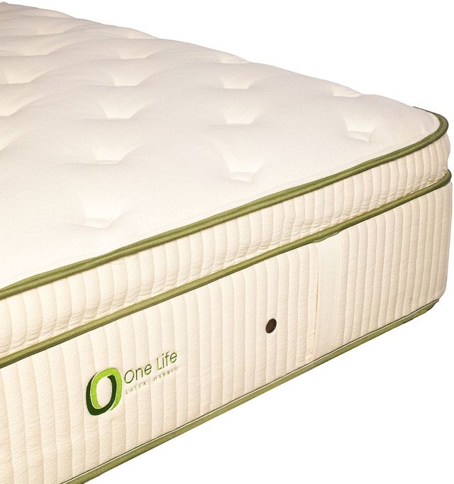Dreamstar Bedding Double Life Collection Latex 15" Latex Medium Euro Top Double-Sided Full XL Mattress-2