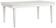 Magnussen Home® Willowbrook Egg Shell White Rectangular Dining Table-0