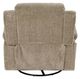 Homelegance® Oxford Brown Manual Swivel Glider Reclining Chair-4