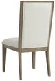 Riverside Furniture Pasadena Casual Taupe/White Upholstered Dining Side Chair-4