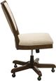 Riverside Furniture Vogue Beige/Plymouth Brown Oak Upholstered Desk Chair-3
