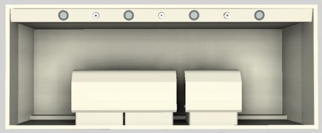 Vent-A-Hood® Designer Series 60" Biscuit Wall Mounted Range Hood-2