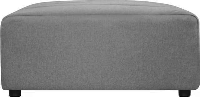 Moe's Home Collection Lyric Grey Ottoman-2