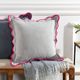 Stylecraft Tamara Day Gray 22" Designer Throw Pillow-4