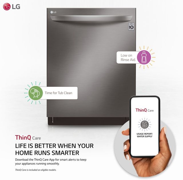 LG 4 Piece Black Stainless Steel Kitchen Package-1