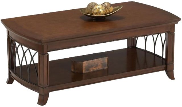 Bernards Cathedral Cherry Cocktail Table-0